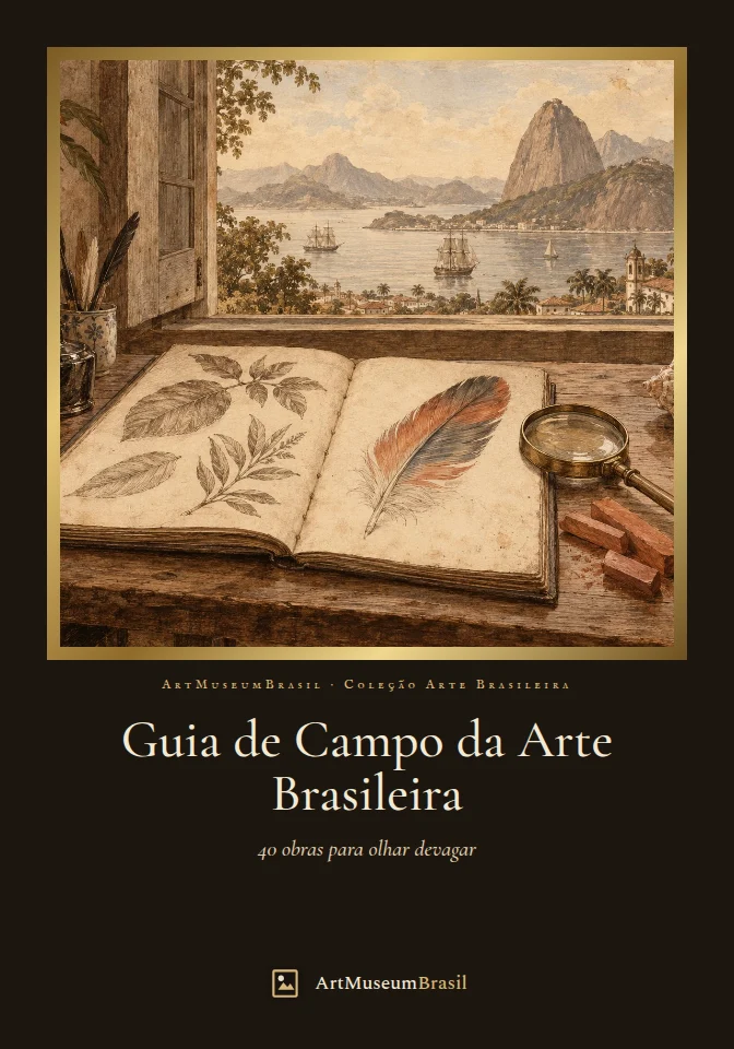 Capa do livro Guia de Campo da Arte Brasileira