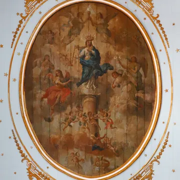 Nossa Senhora do Pilar, forro da nave